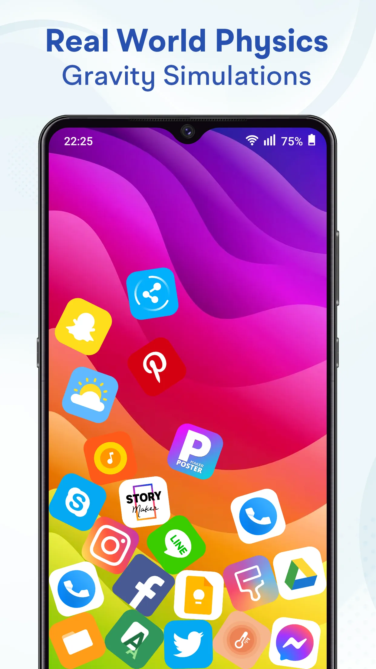 3D Launcher - Gravity Launcher | Indus Appstore | Screenshot