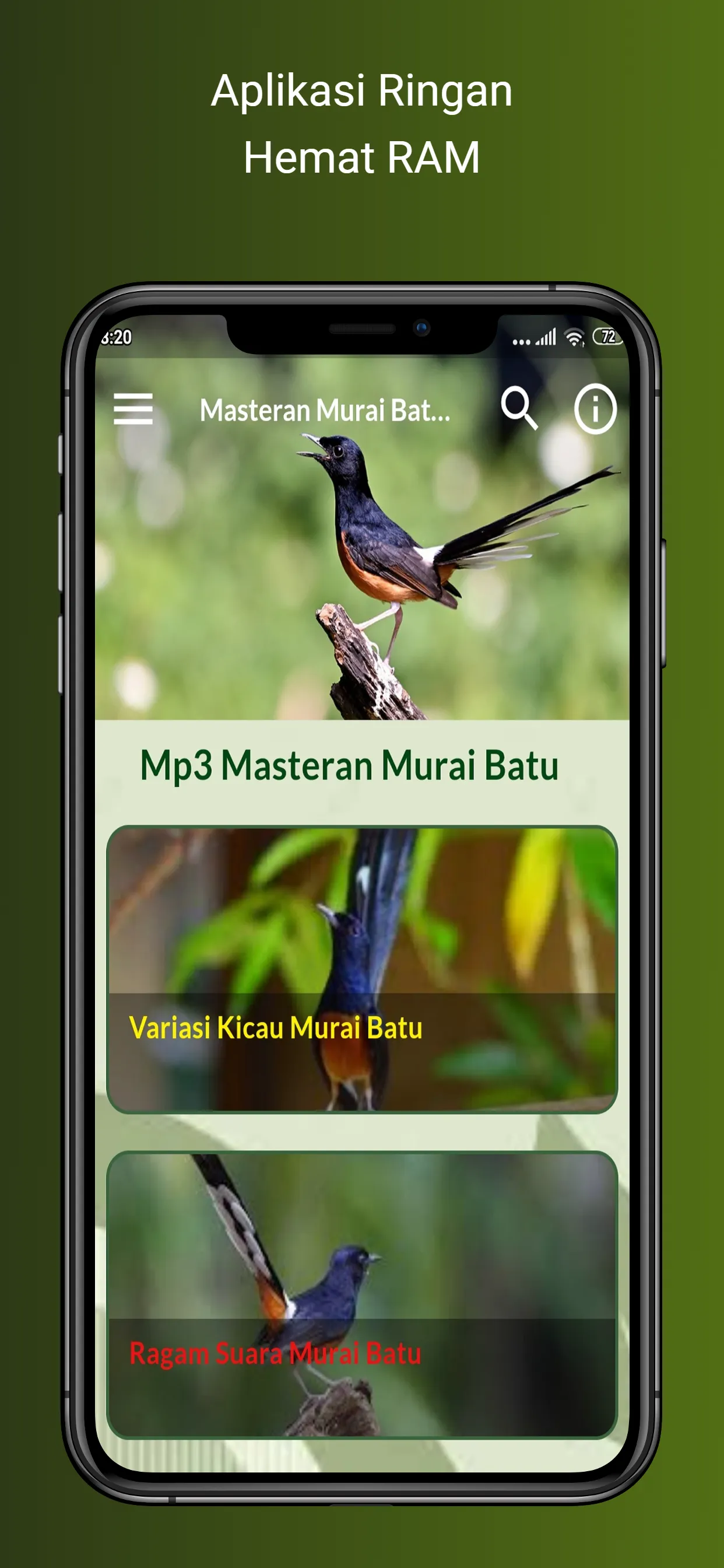 Masteran Murai Batu Gacor | Indus Appstore | Screenshot