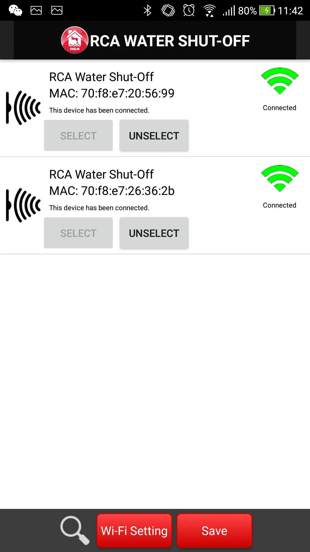 RCA Water Shut-Off | Indus Appstore | Screenshot