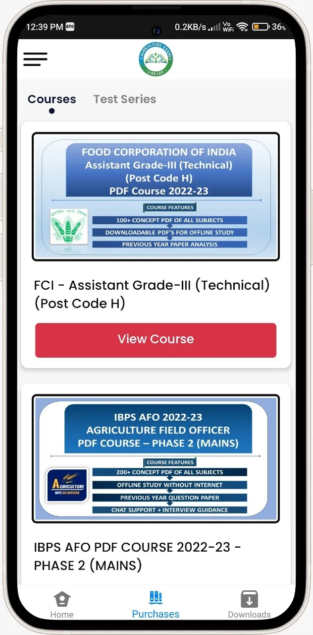 Agri Exam Library | Indus Appstore | Screenshot