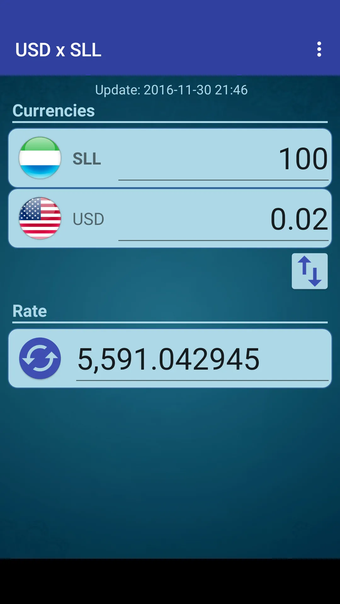 US Dollar Sierra Leonean Leone | Indus Appstore | Screenshot