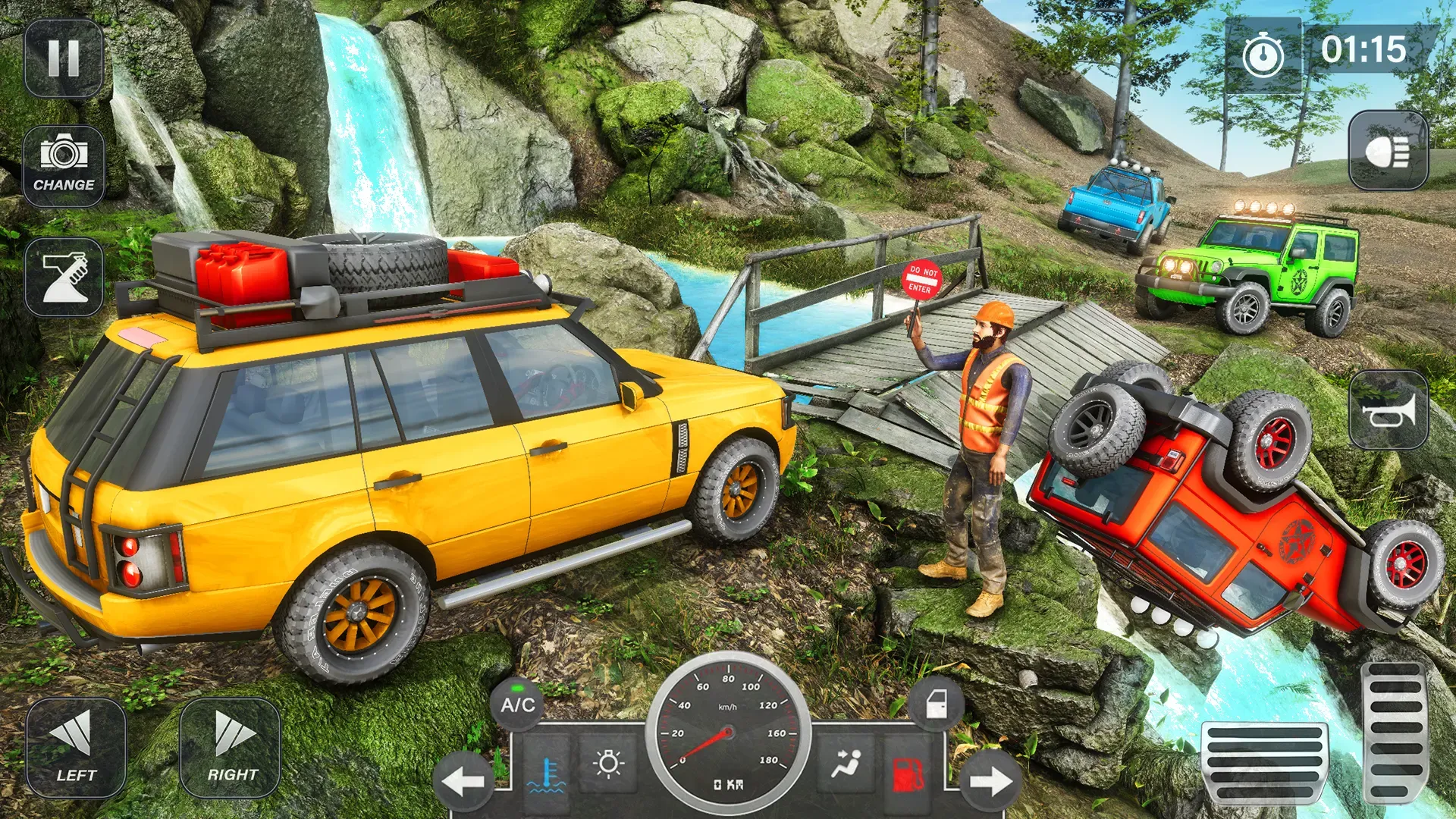 Offroad Jeep Driving Car Games | Indus Appstore | Screenshot