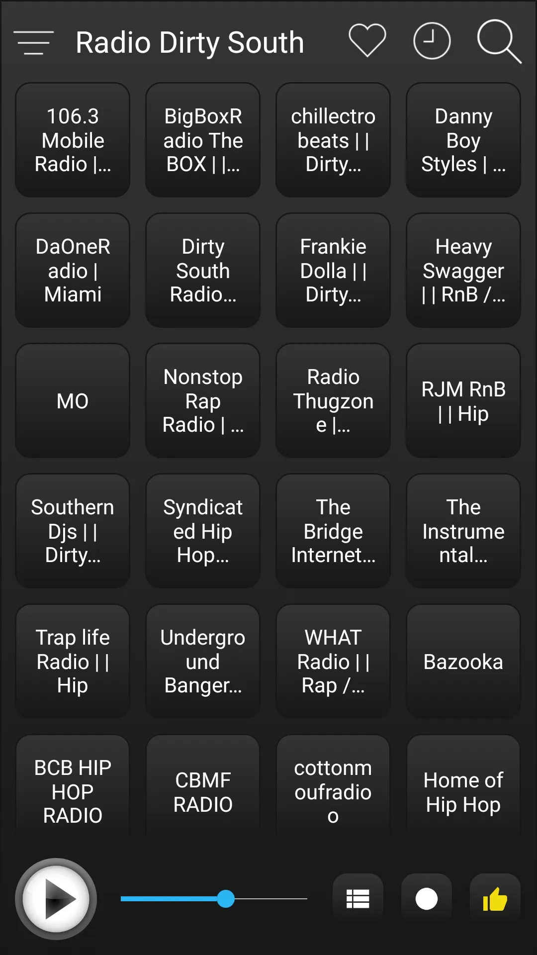 Dirty South Radio FM AM Music | Indus Appstore | Screenshot