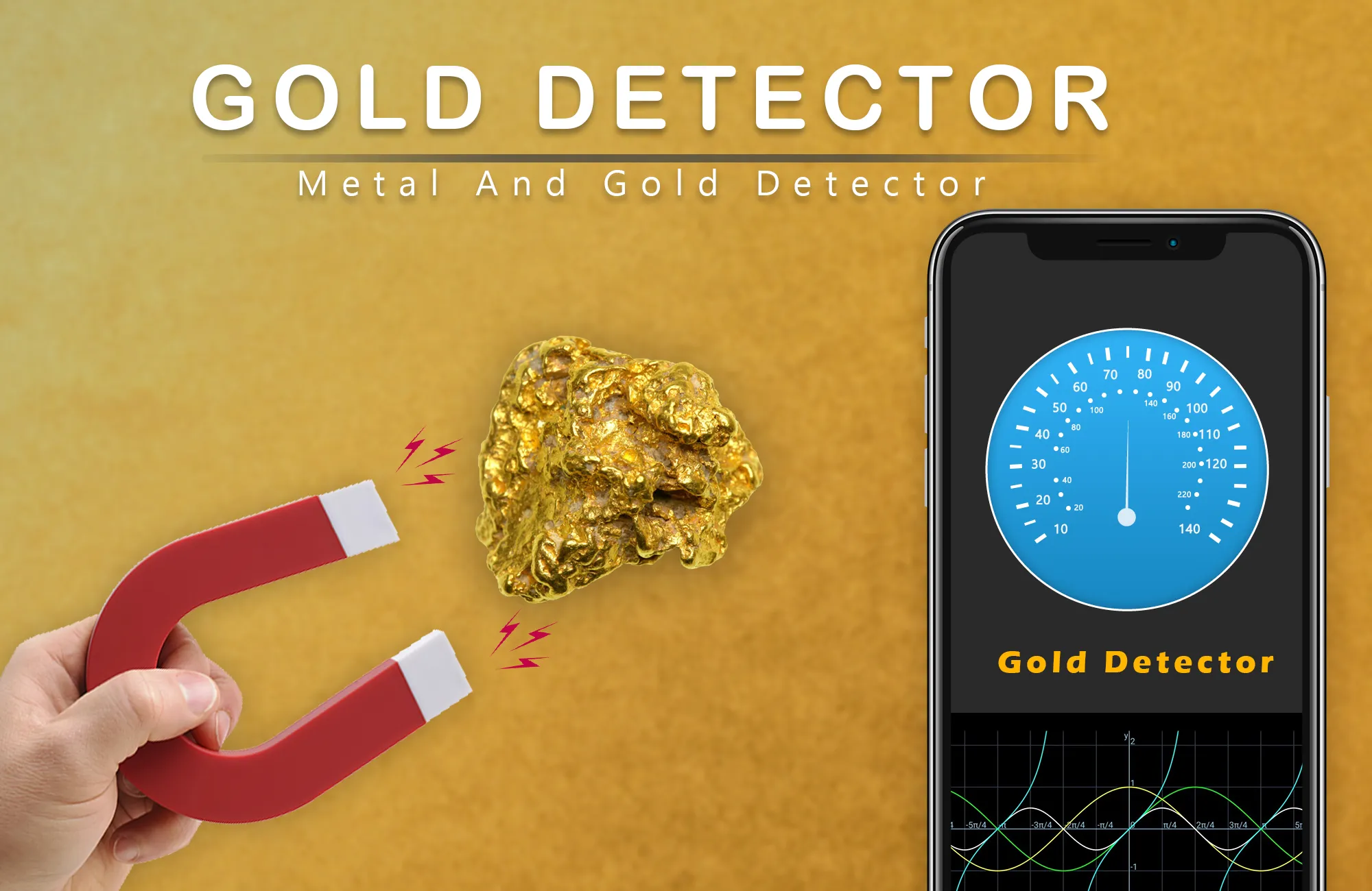 Gold Detector App: Gold Finder | Indus Appstore | Screenshot