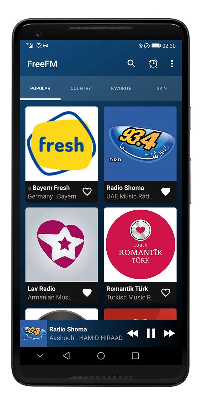 FreeFM - Online Radio Stations | Indus Appstore | Screenshot