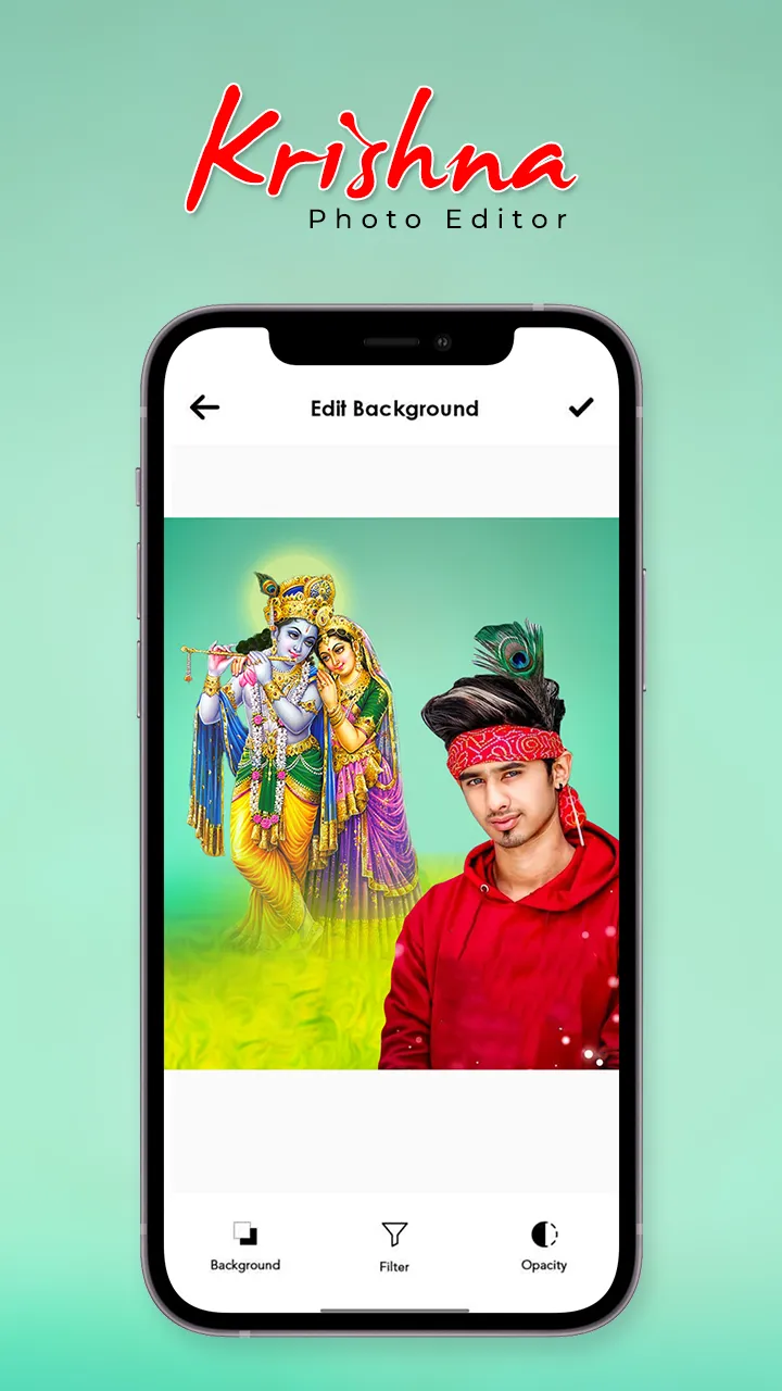 Krishna Photo Editor & Frame | Indus Appstore | Screenshot