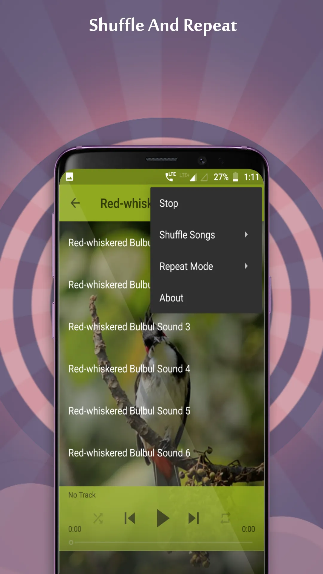 Red-whiskered Bulbul Sounds | Indus Appstore | Screenshot