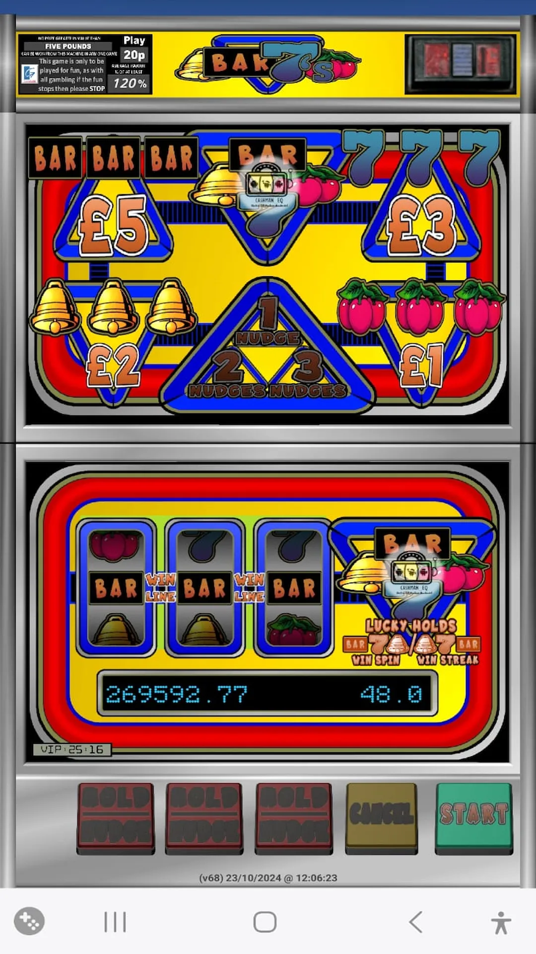 Bar X Slot UK Slot Machines | Indus Appstore | Screenshot