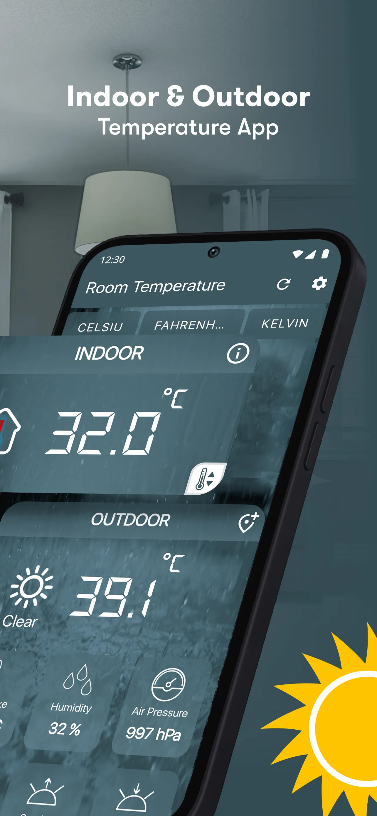 Room Temperature Thermometer | Indus Appstore | Screenshot