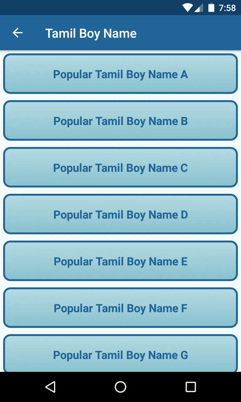 Tamil Baby Name with Meaning | Indus Appstore | Screenshot