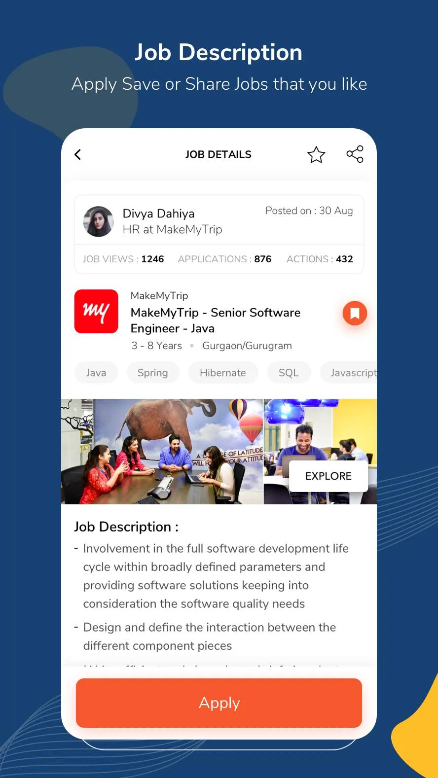 hirist.tech: IT Job Search App | Indus Appstore | Screenshot