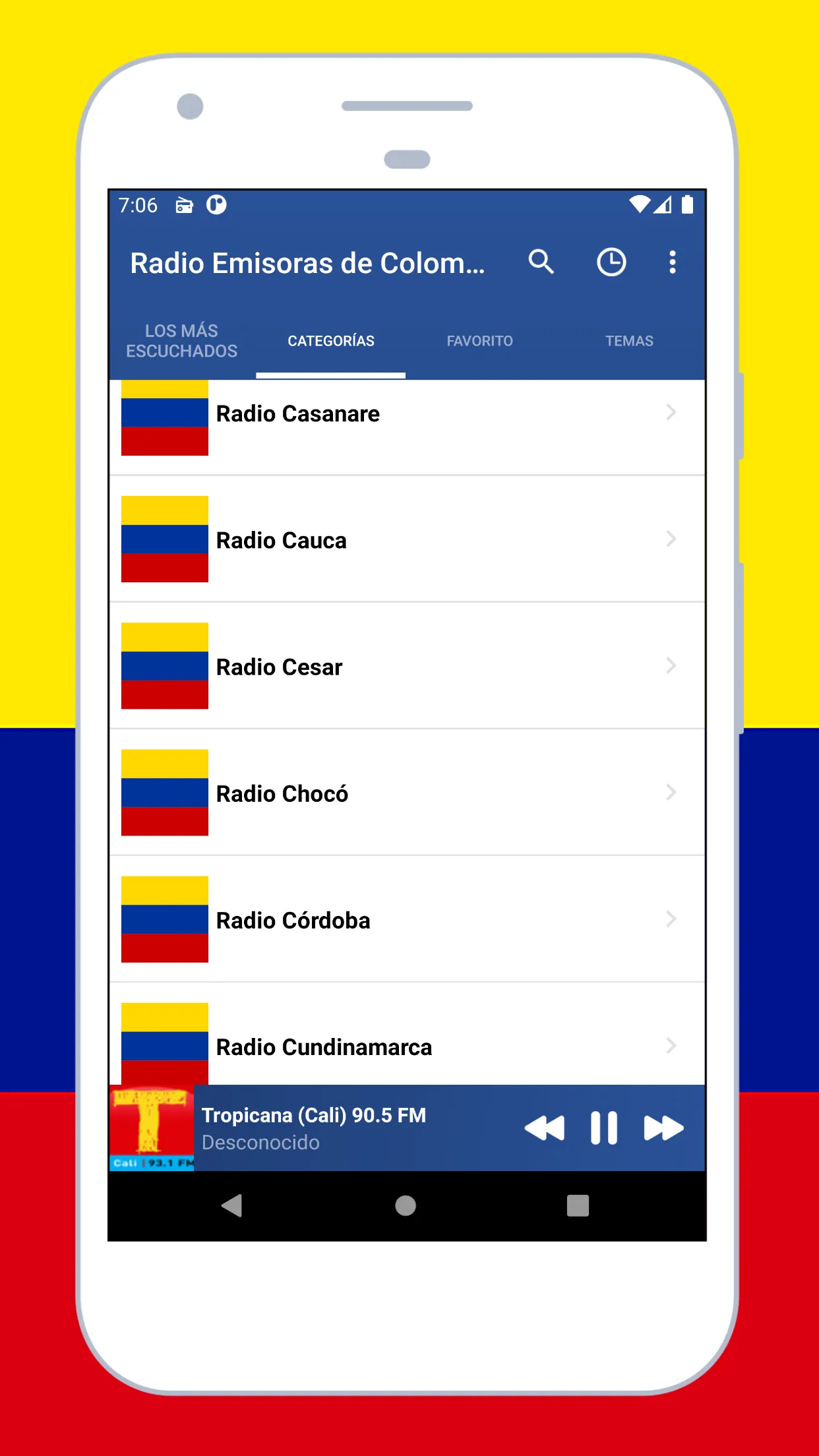 Radio Colombia - Radio FM & AM | Indus Appstore | Screenshot