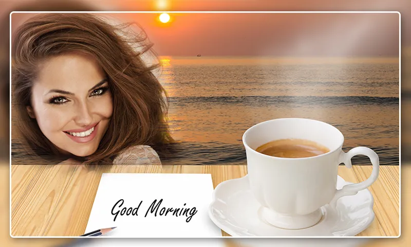 Good Morning Photo Frames | Indus Appstore | Screenshot