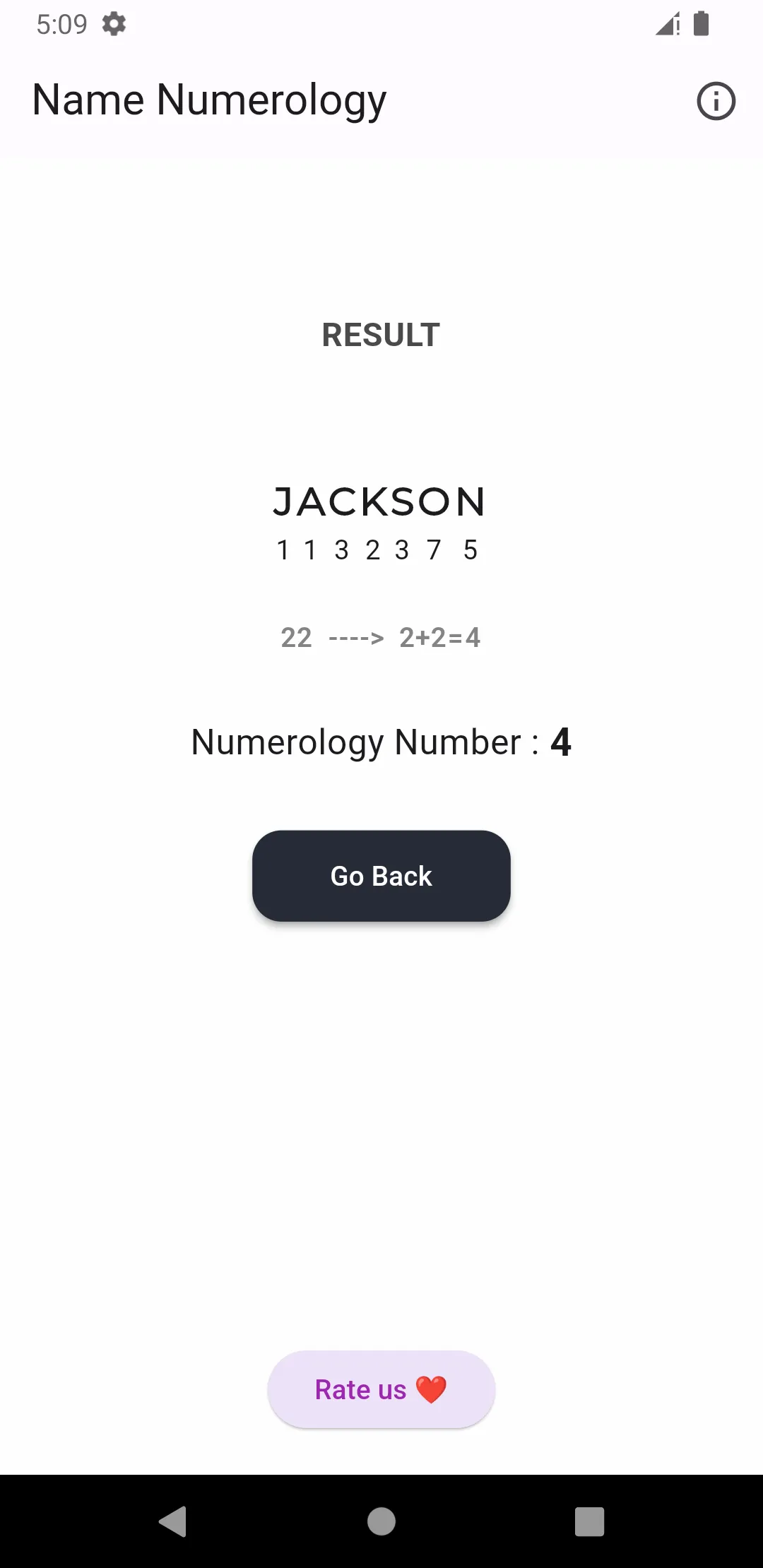 Name Numerology Number | Indus Appstore | Screenshot