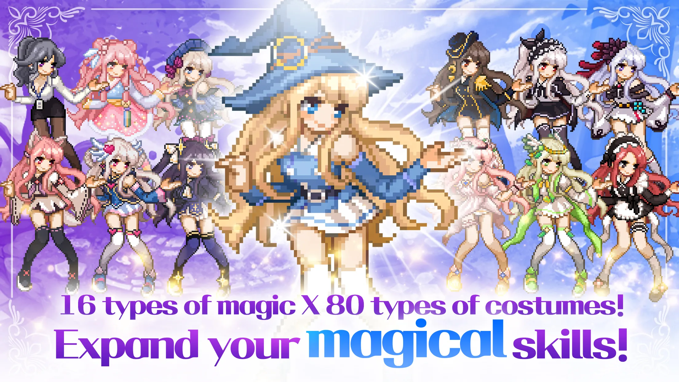 Magical Girl: Idle Pixel Hero | Indus Appstore | Screenshot