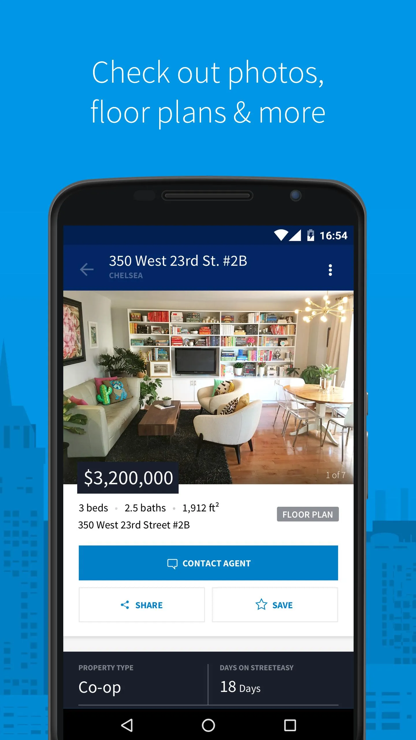 StreetEasy - Apartments in NYC | Indus Appstore | Screenshot