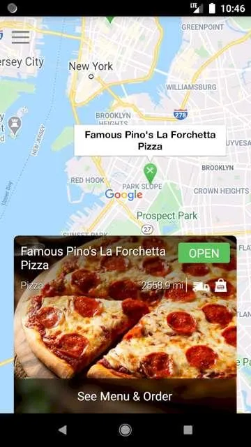 Pino's La Forchetta Pizza | Indus Appstore | Screenshot