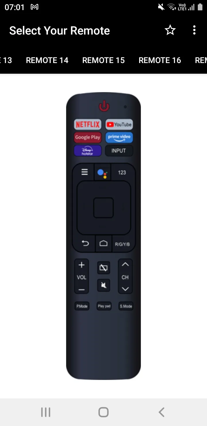 Hisense TV Remote | Indus Appstore | Screenshot