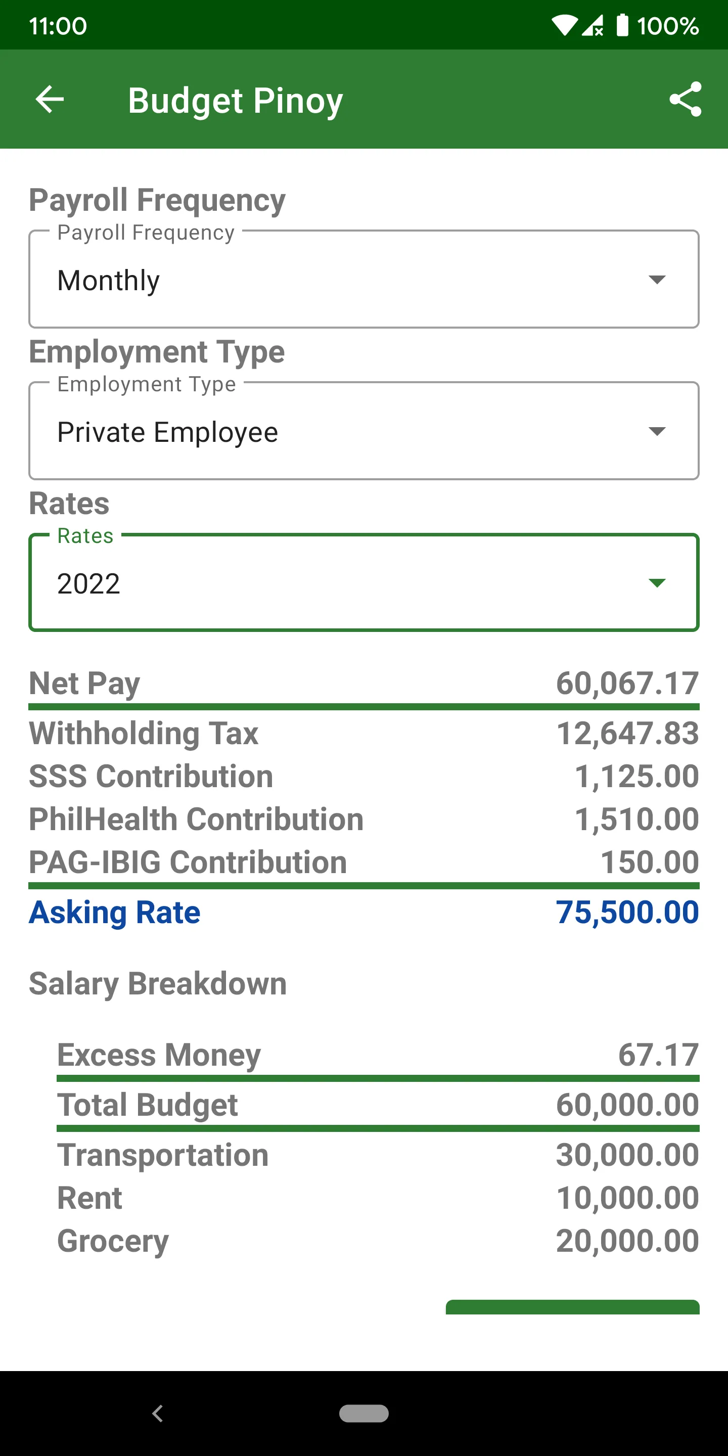 Budget Pinoy | Indus Appstore | Screenshot