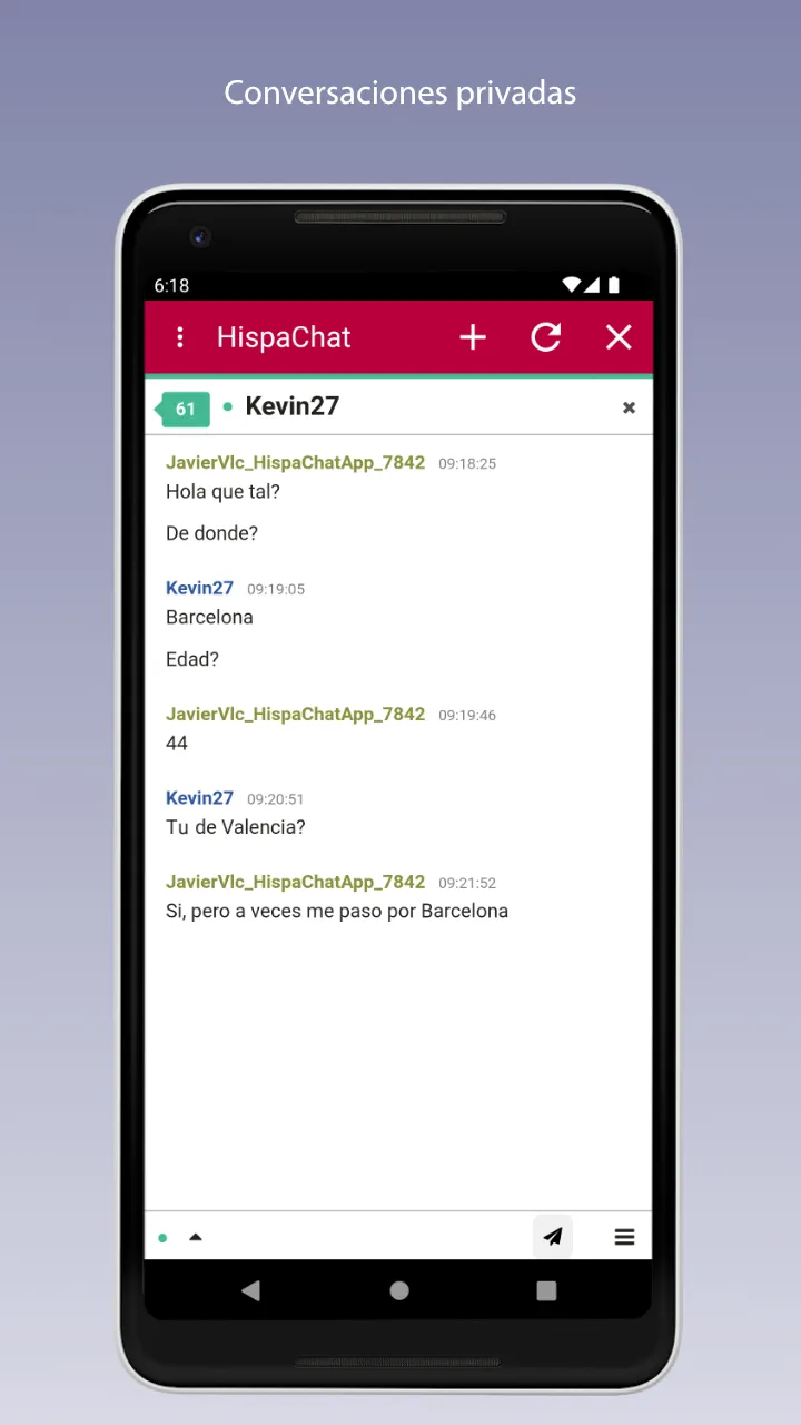 HispaChat - Chat en español | Indus Appstore | Screenshot