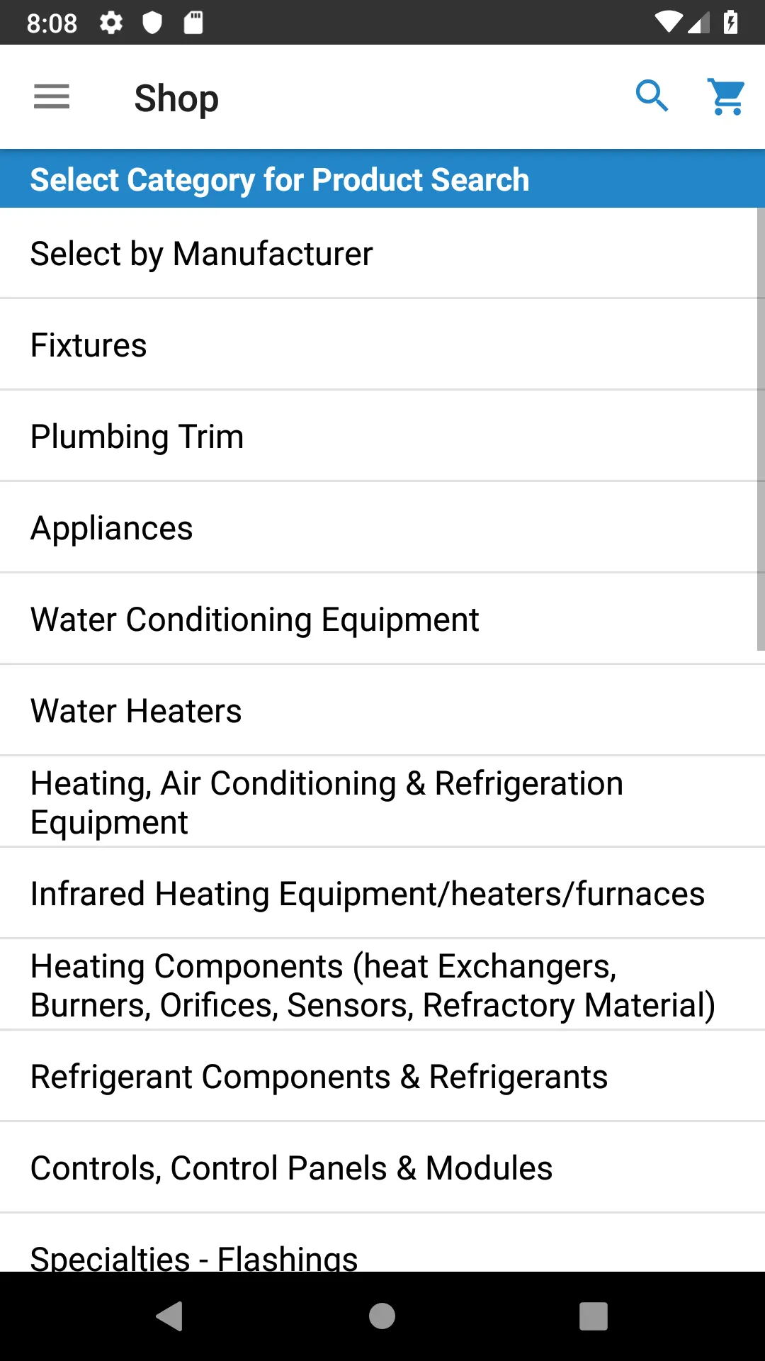 Cleveland Plumbing Supply | Indus Appstore | Screenshot