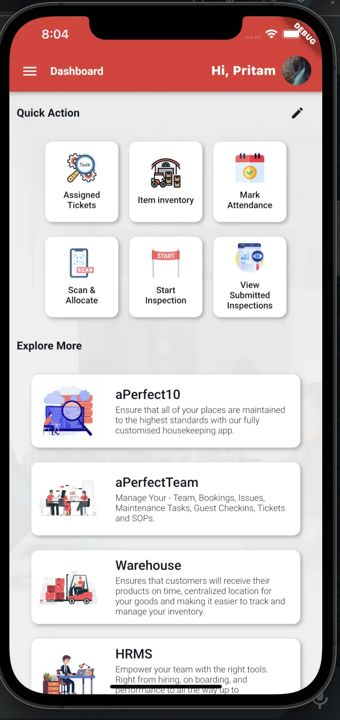 aPerfect Office App | Indus Appstore | Screenshot