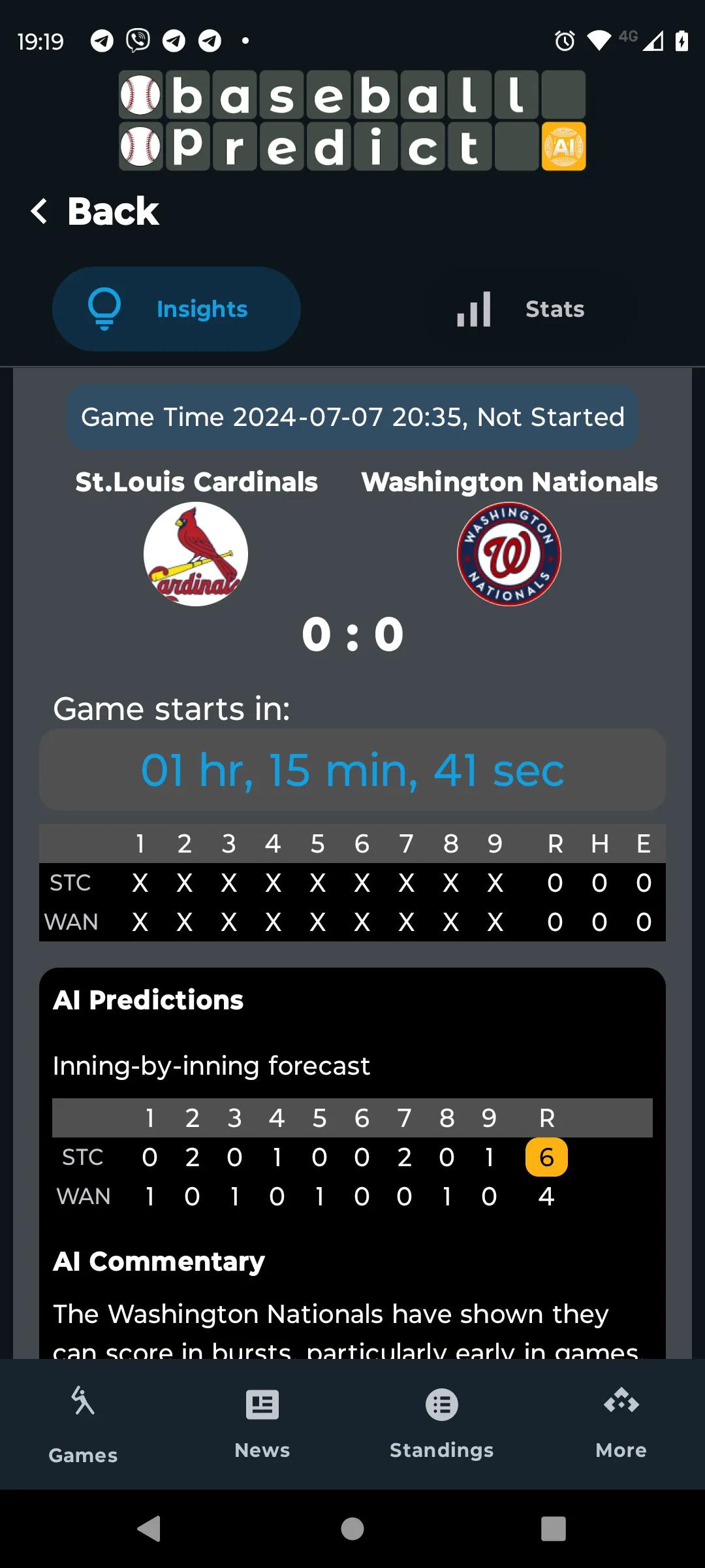 Baseball Predict‪s | Indus Appstore | Screenshot