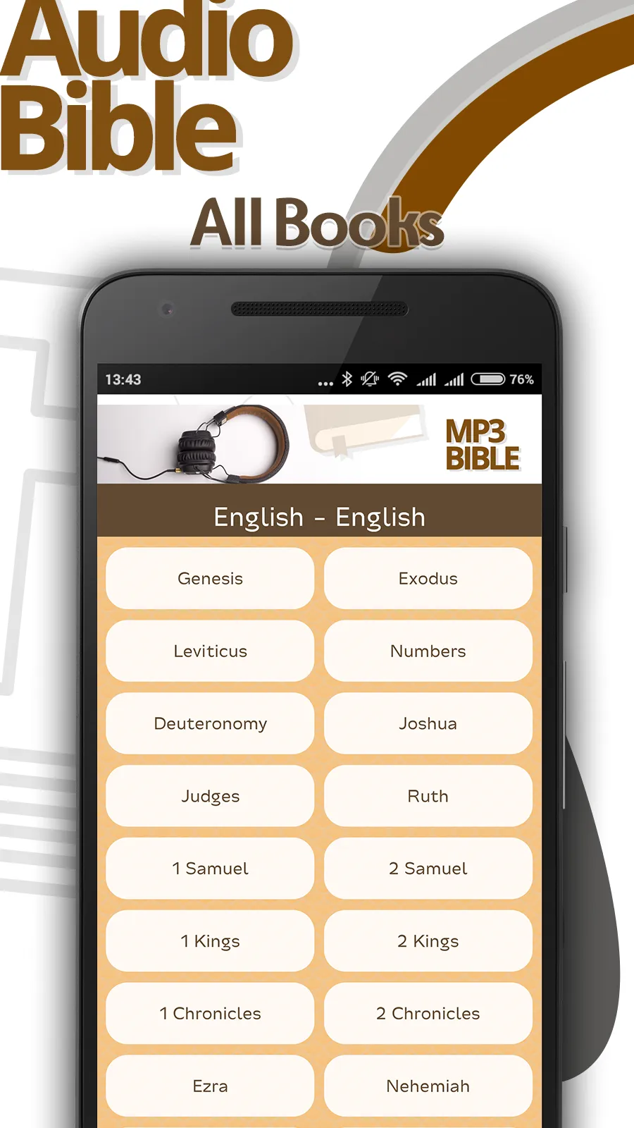 The Holy Bible in Audio MP3 | Indus Appstore | Screenshot