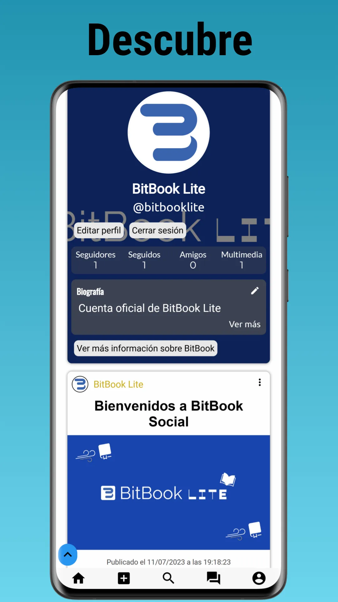 BitBook Social | Indus Appstore | Screenshot