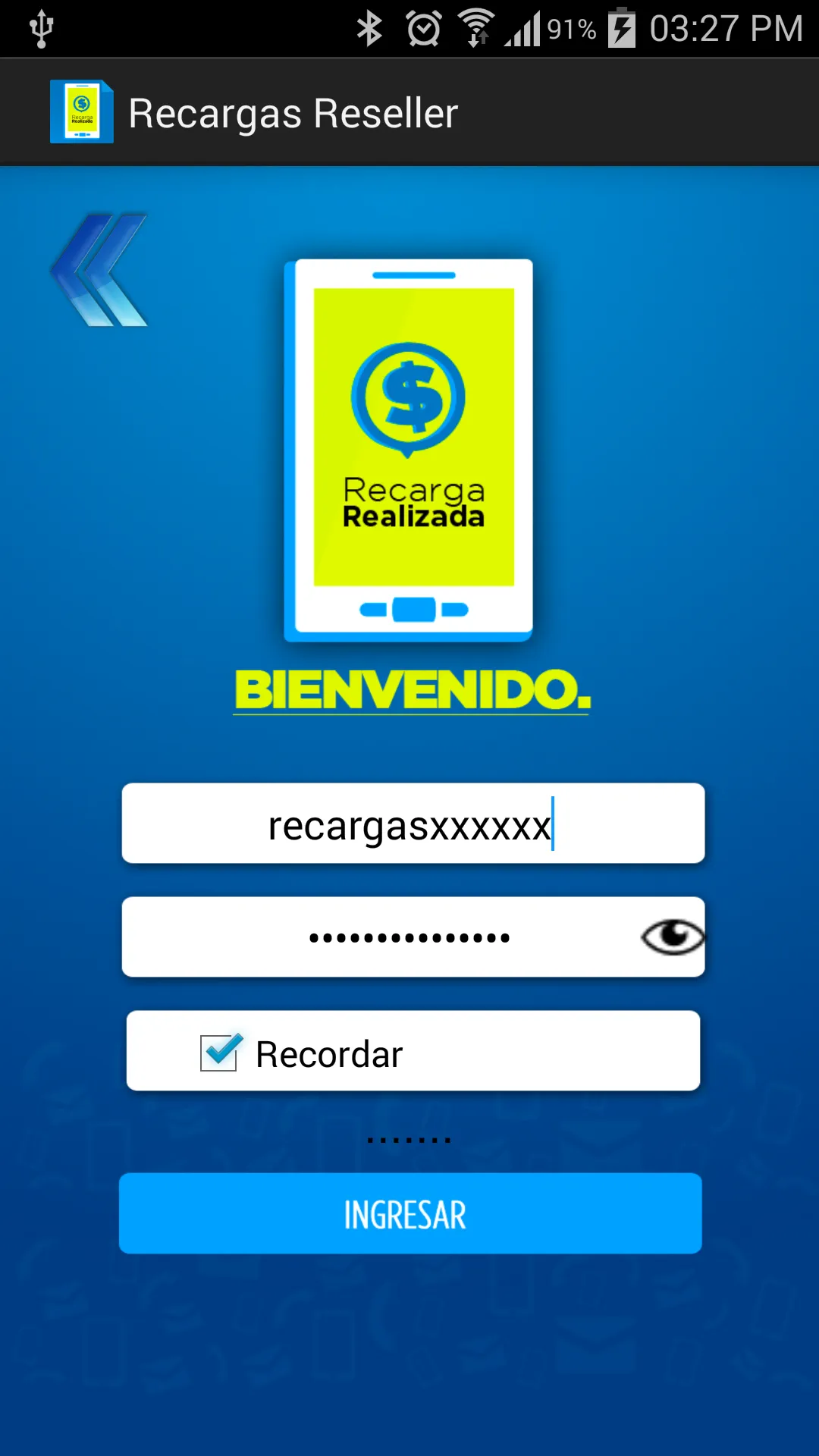 Recargas | Indus Appstore | Screenshot