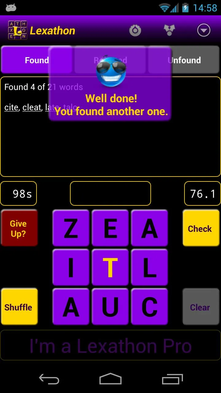 Lexathon® word jumble | Indus Appstore | Screenshot