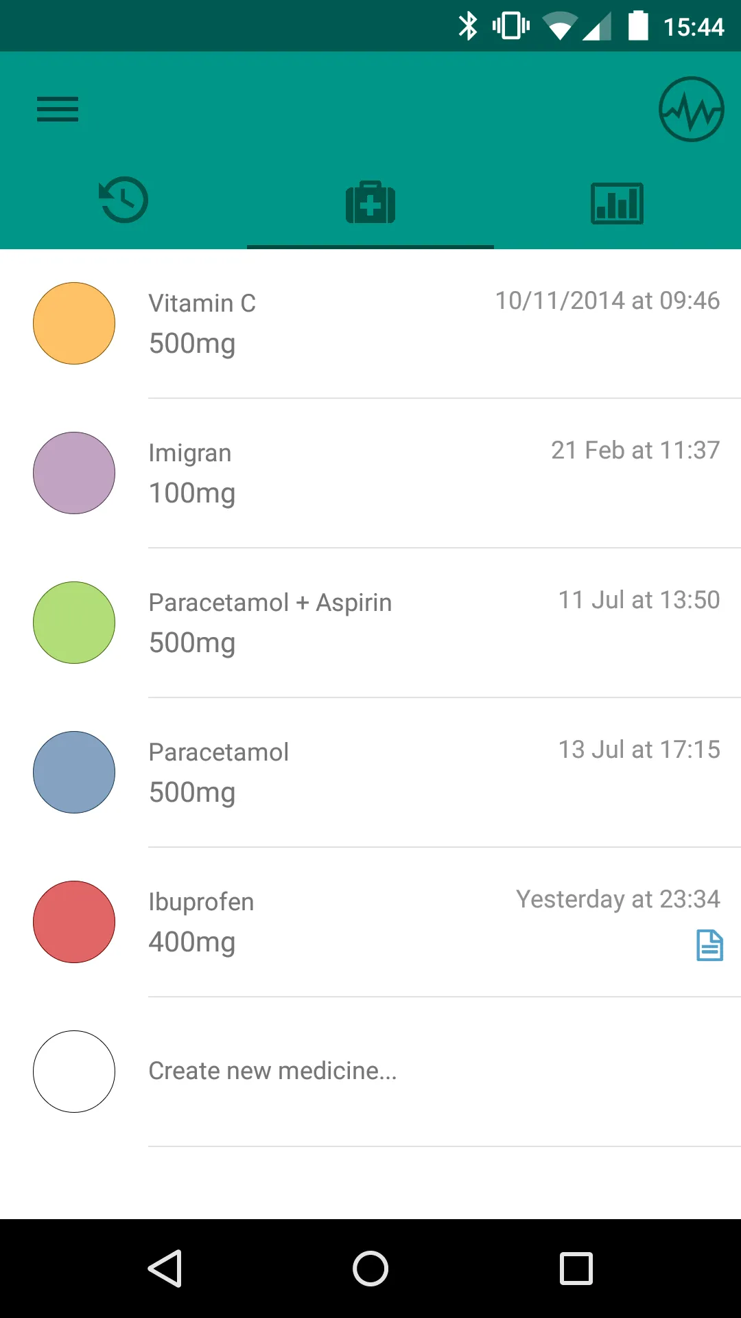 Pill Logger - Meds Tracker | Indus Appstore | Screenshot