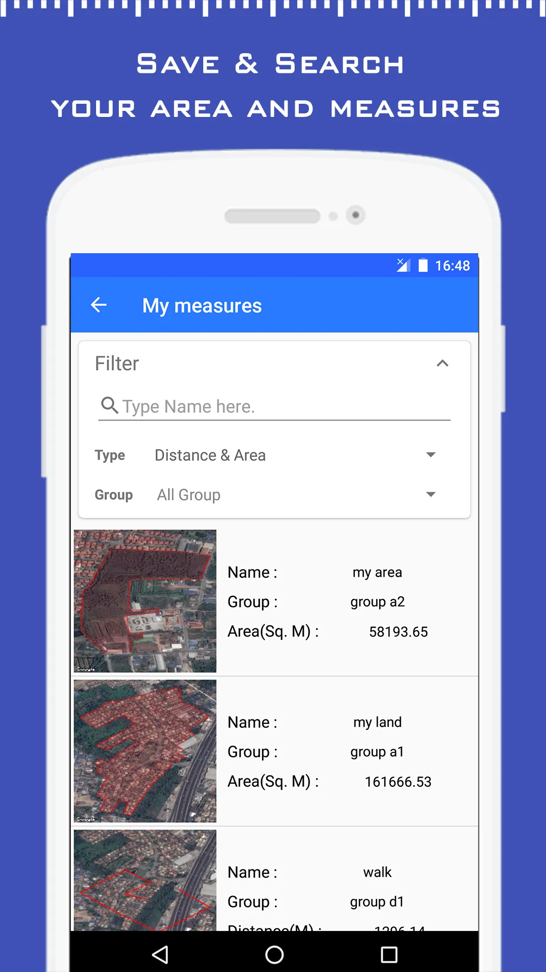 Distance & Area Measurement | Indus Appstore | Screenshot