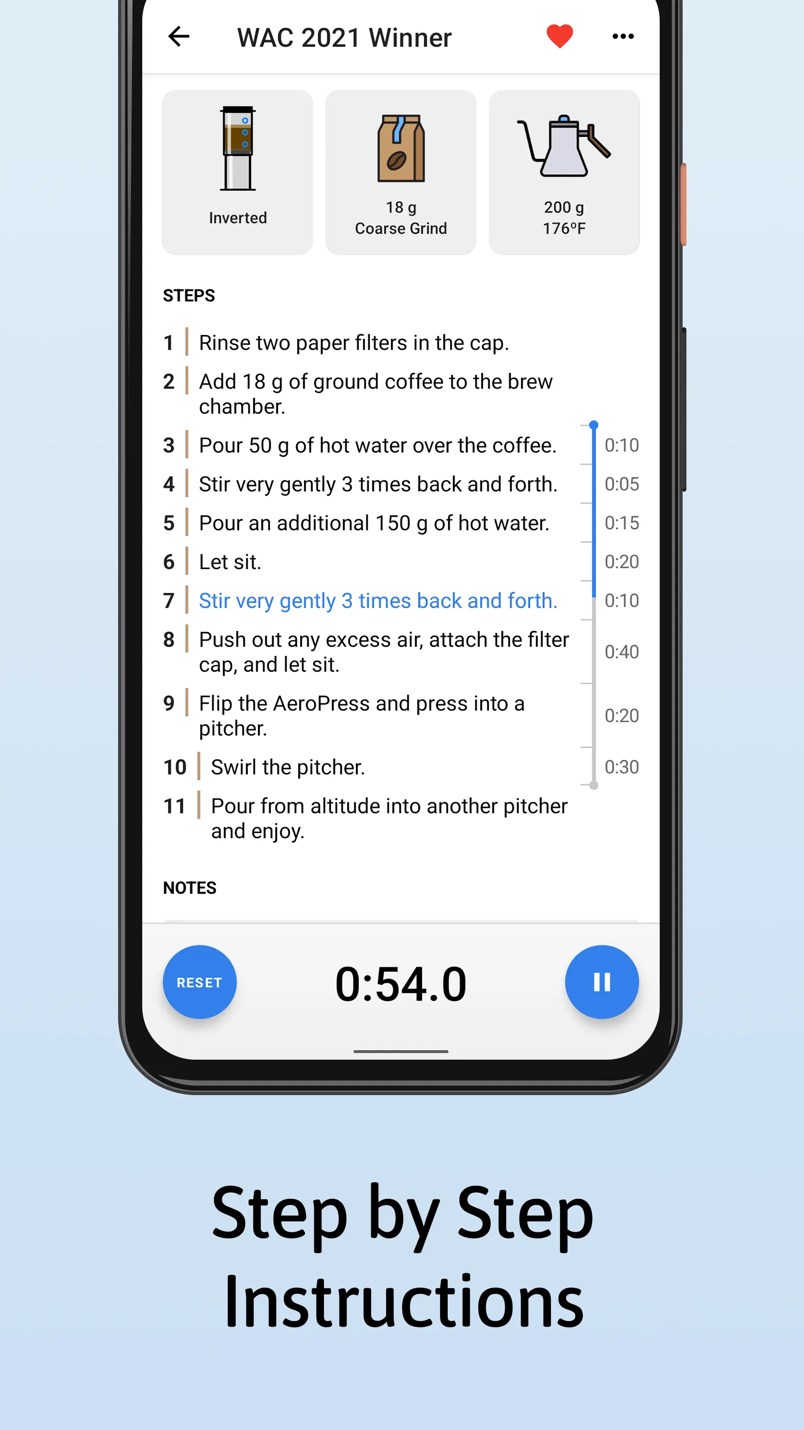 Aeromatic: AeroPress Recipes | Indus Appstore | Screenshot