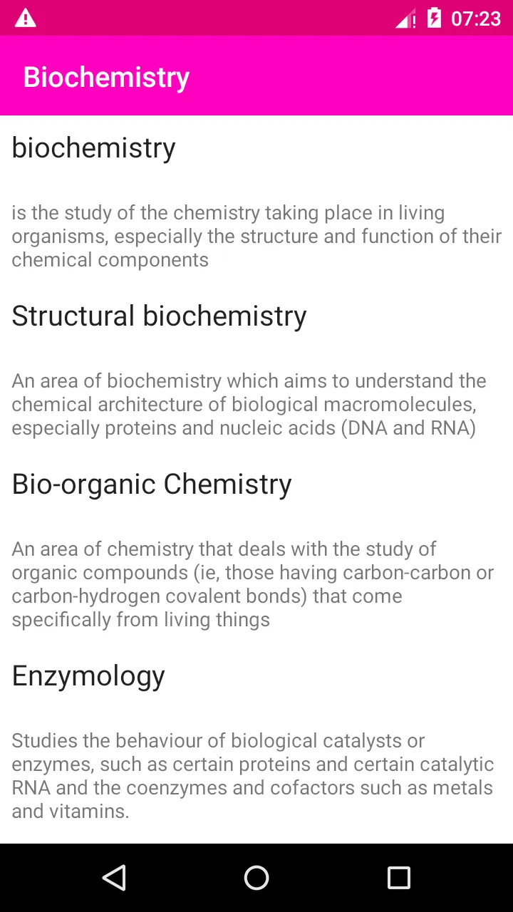 Biochemistry | Indus Appstore | Screenshot