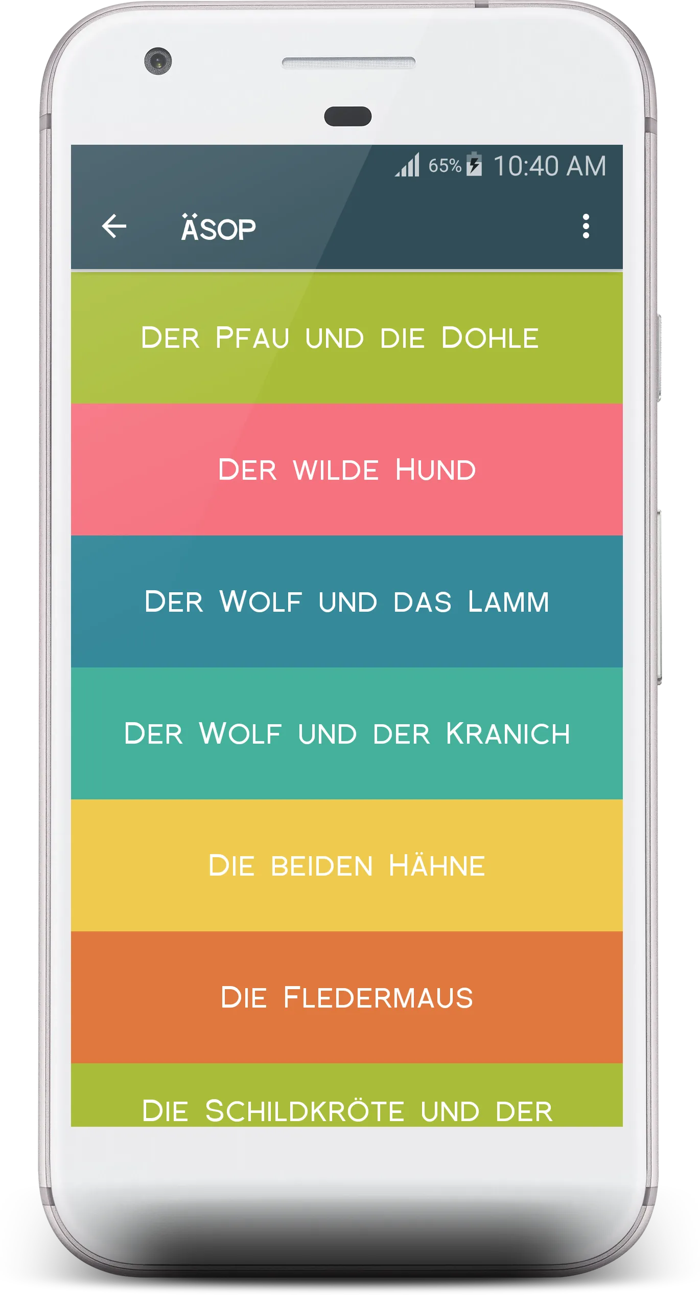 Deutsche Fabeln | Indus Appstore | Screenshot