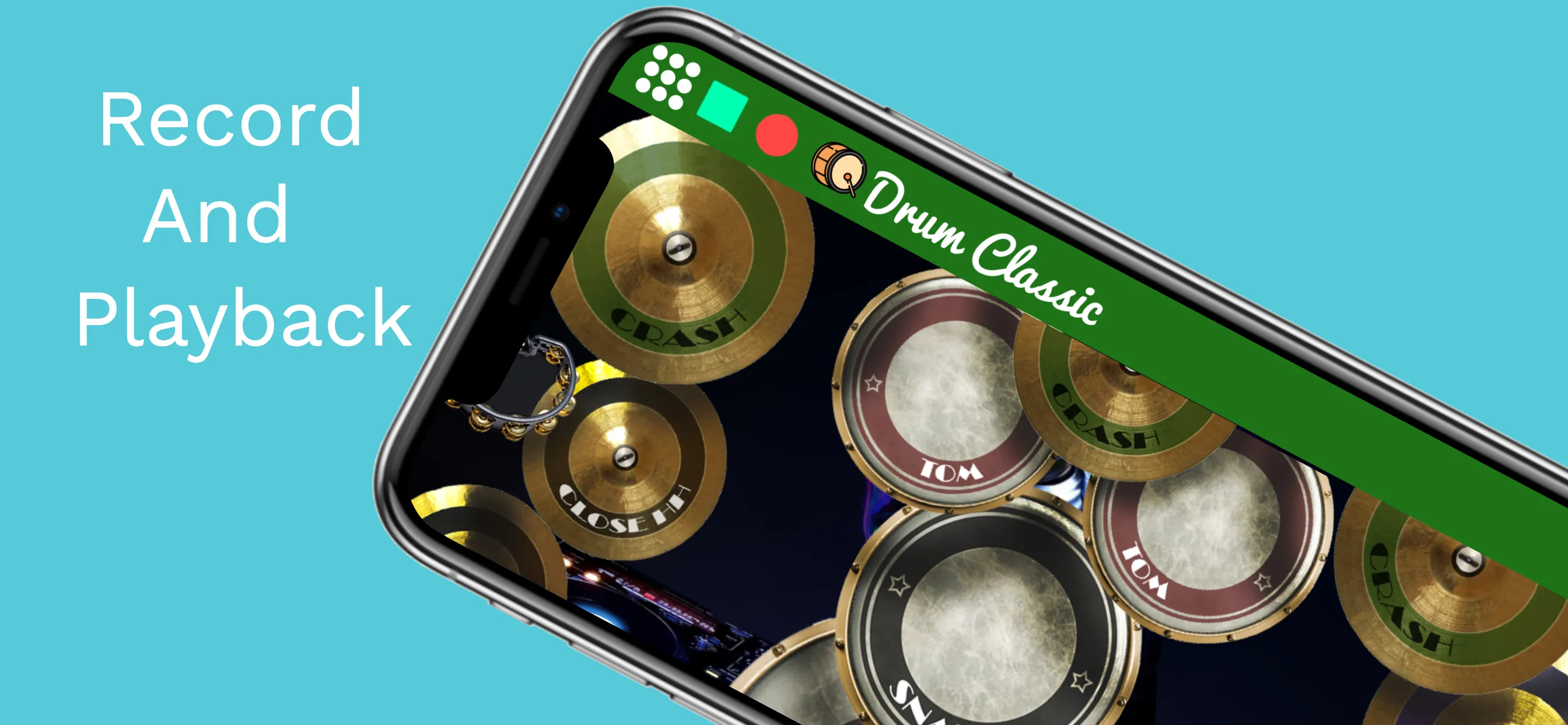 Real Drum Rock Classic | Indus Appstore | Screenshot