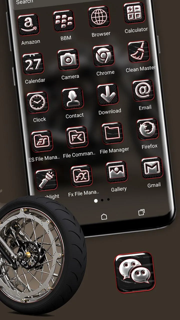 Motorbike Launcher Theme | Indus Appstore | Screenshot