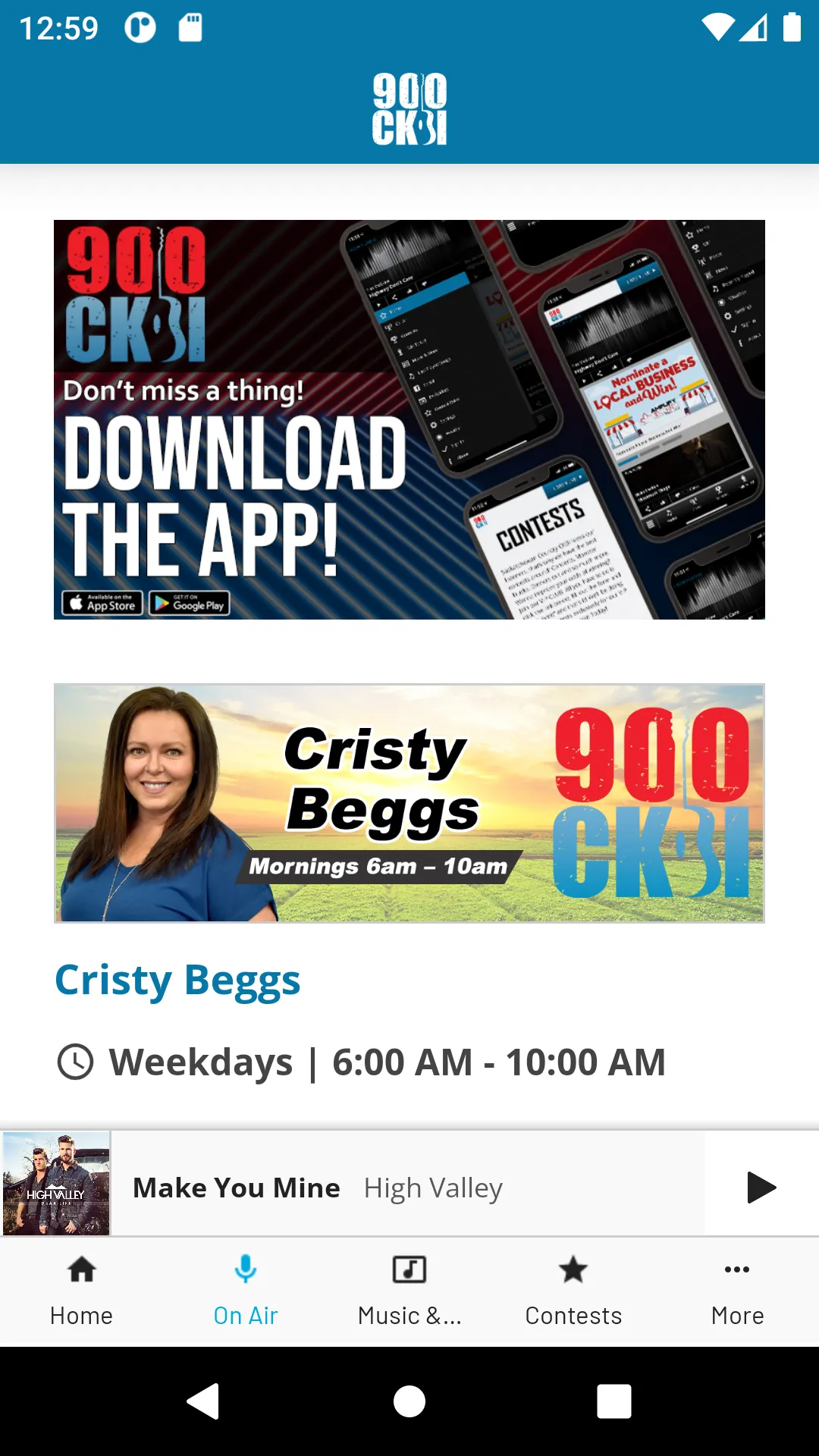 900 CKBI Saskatchewan | Indus Appstore | Screenshot