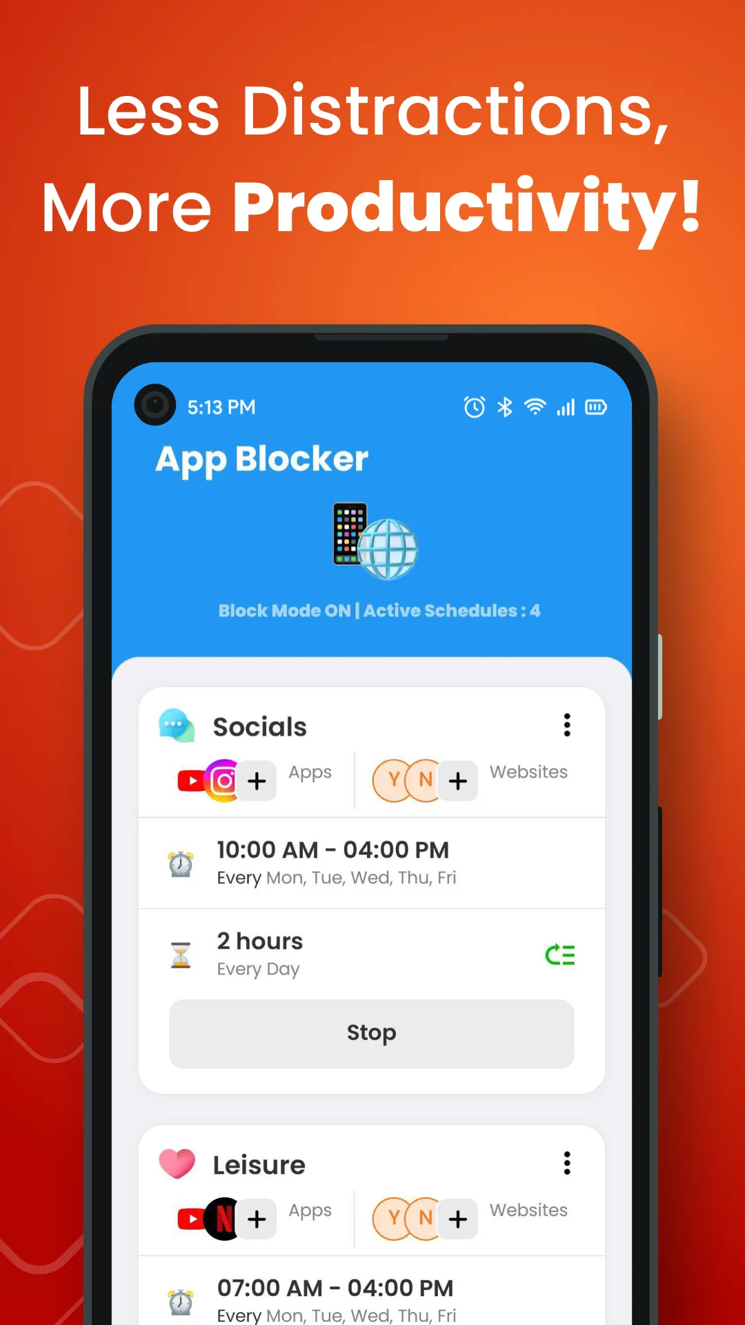 App Blocker : Block Website | Indus Appstore | Screenshot