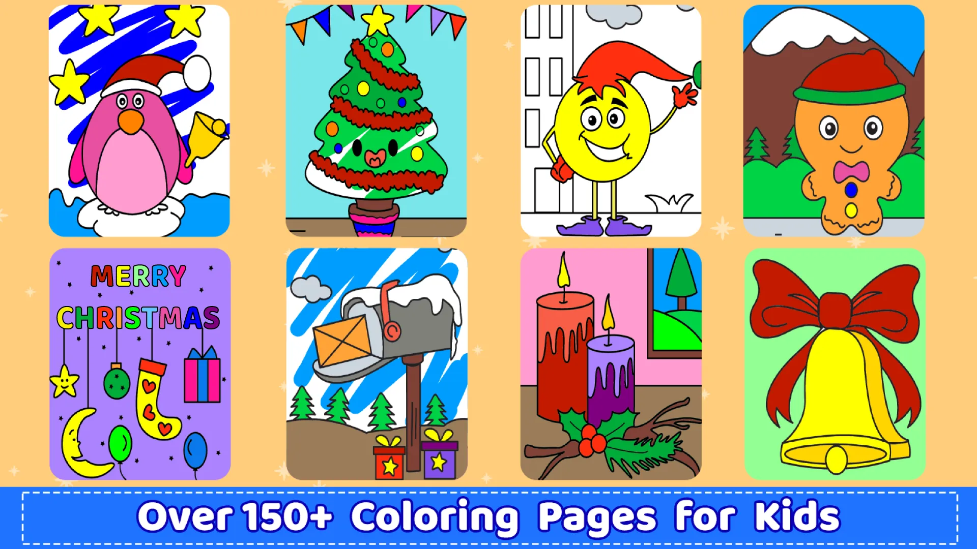 Christmas Coloring Book Games | Indus Appstore | Screenshot