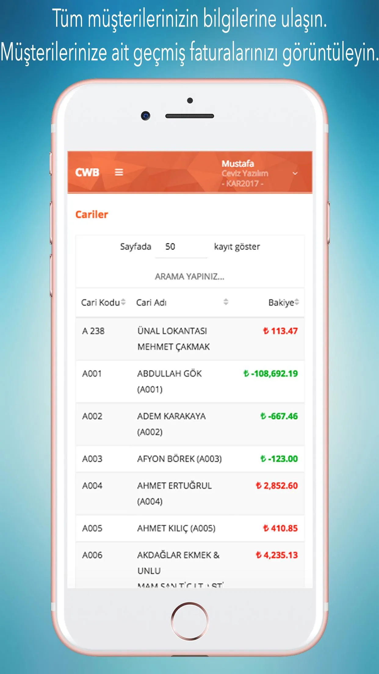 CWB Online İş Zekası | Indus Appstore | Screenshot