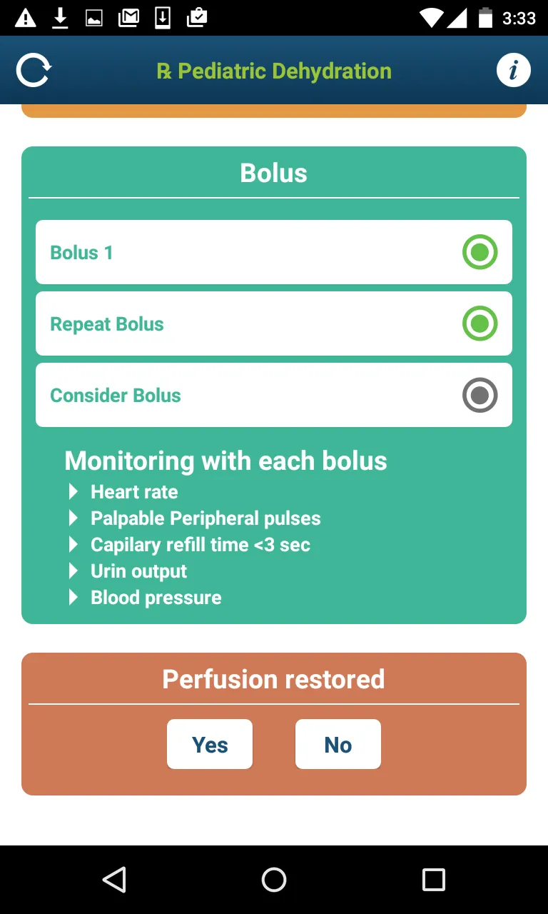 Rx Pediatric Dehydration | Indus Appstore | Screenshot