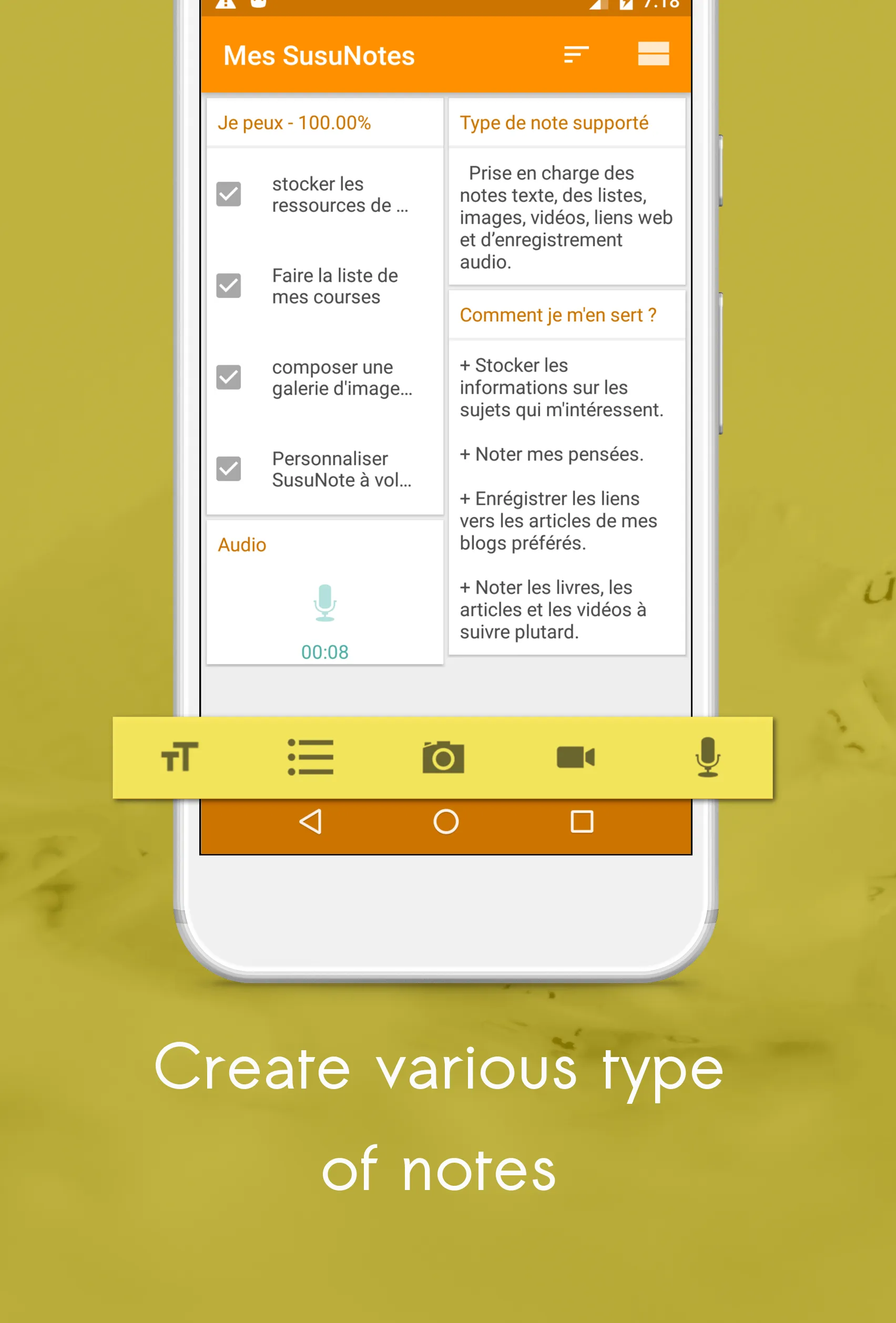 Note taker SusuNote | Indus Appstore | Screenshot