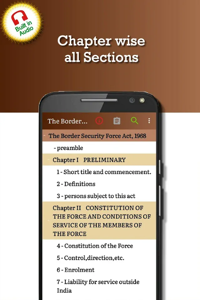 Border Security Force Act 1968 | Indus Appstore | Screenshot