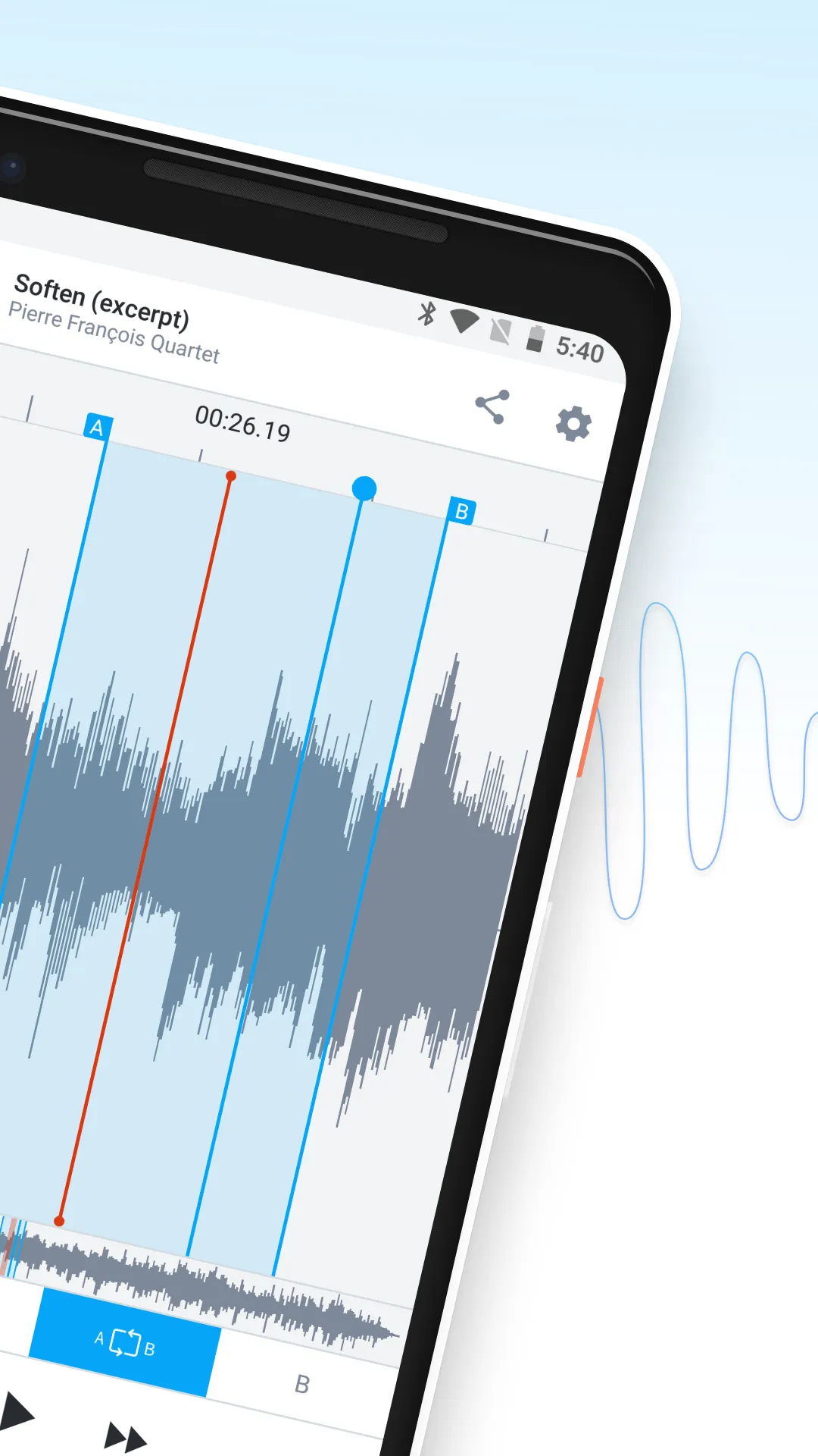 AudioStretch:Music Pitch Tool | Indus Appstore | Screenshot