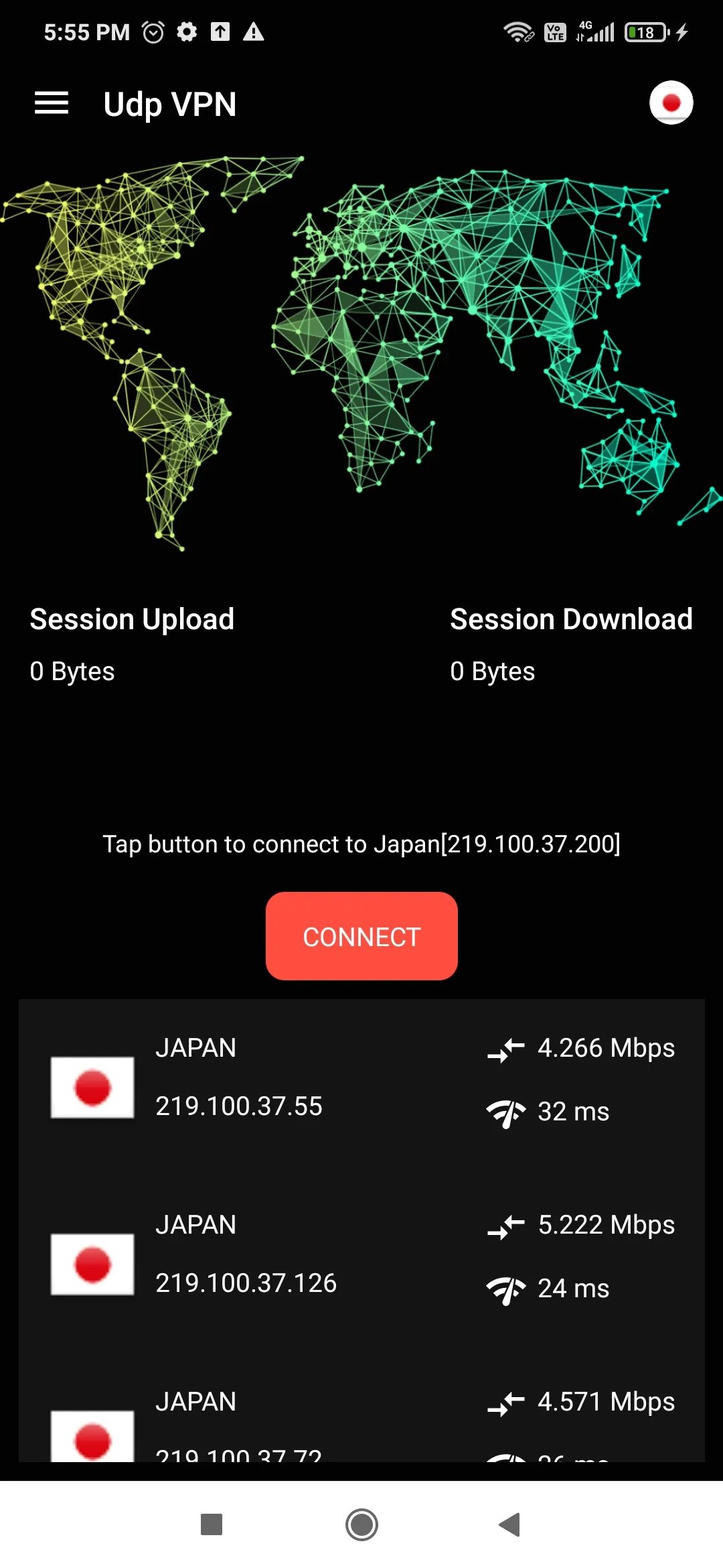 Udp VPN | Indus Appstore | Screenshot