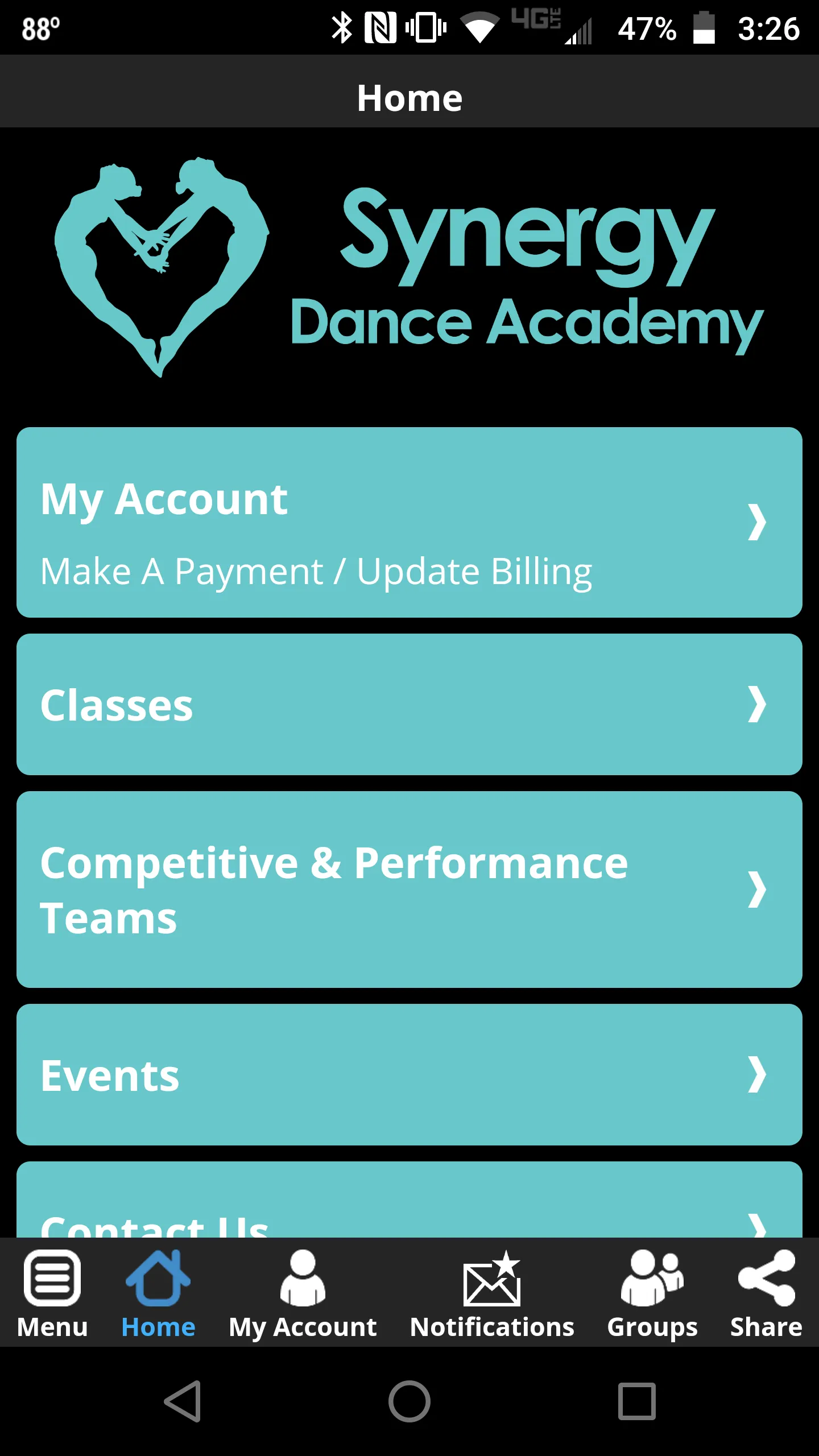 Synergy Dance Academy | Indus Appstore | Screenshot