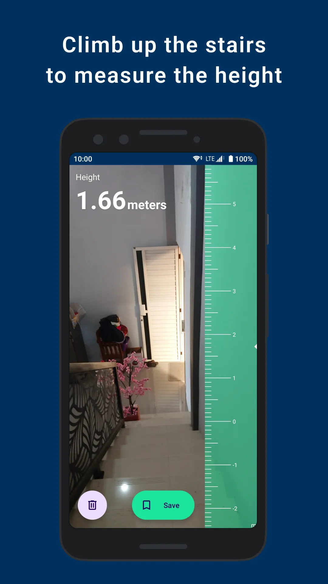 meesure: Measuring by moving | Indus Appstore | Screenshot