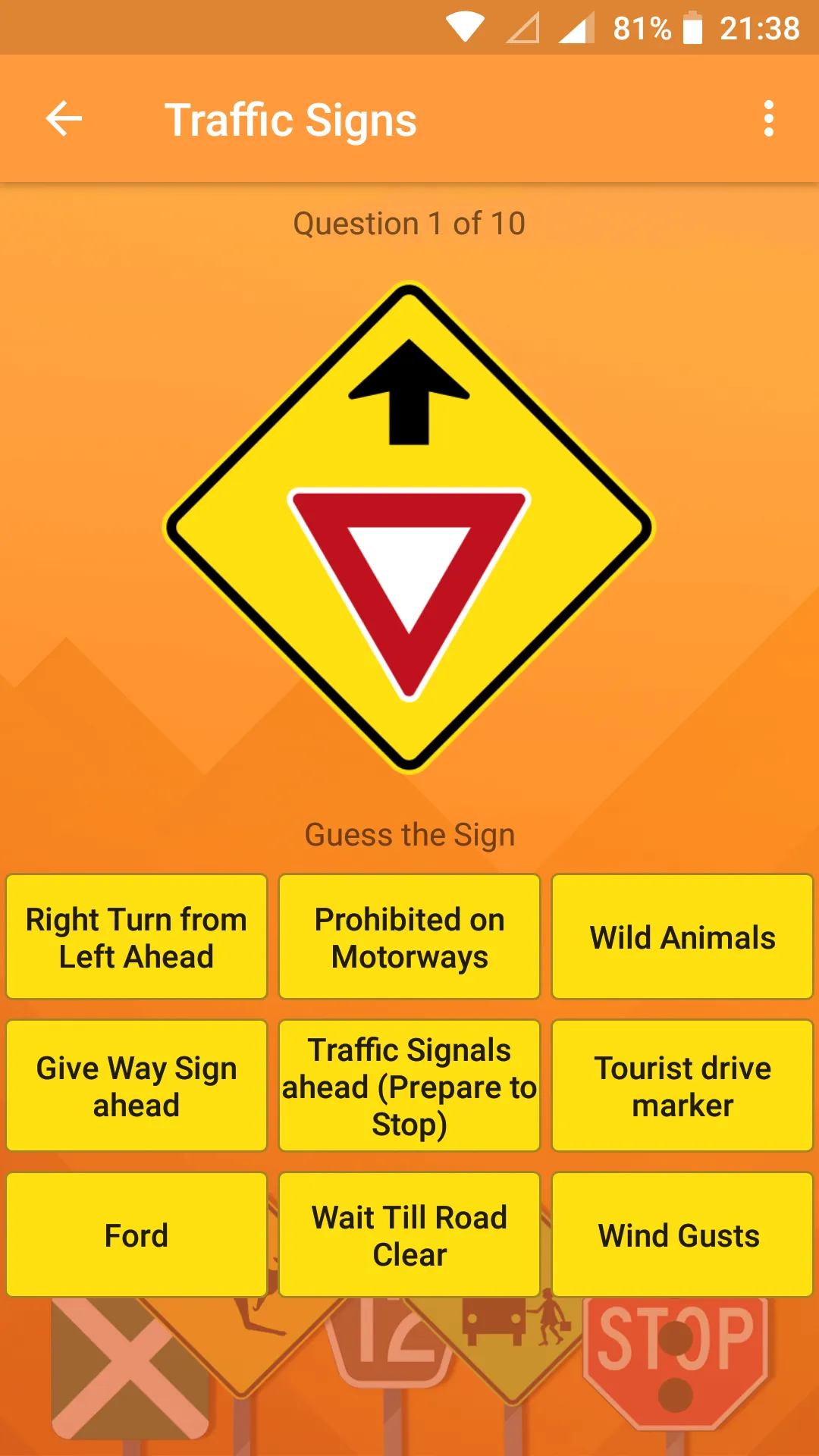 Australia Road (Traffic) Signs | Indus Appstore | Screenshot